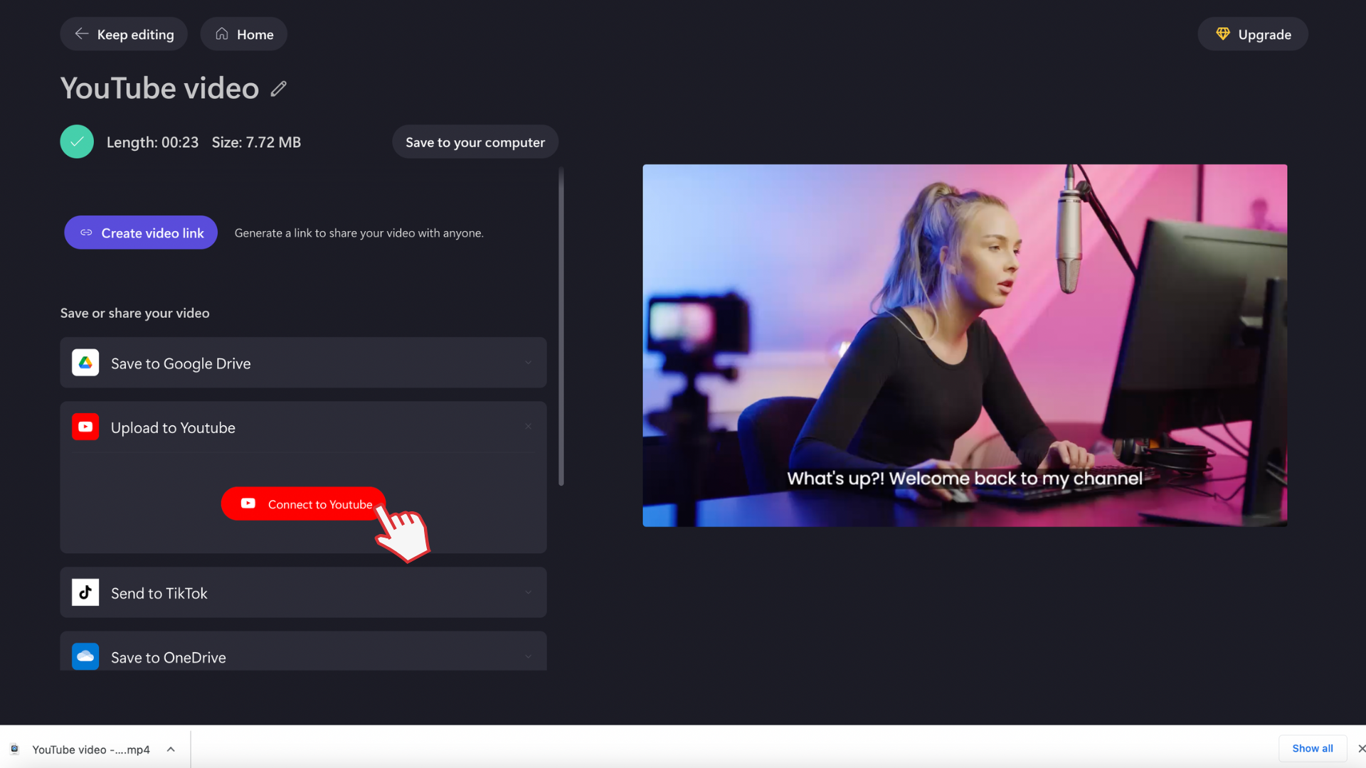Upload video files directly to YouTube from Clipchamp Clipchamp Blog