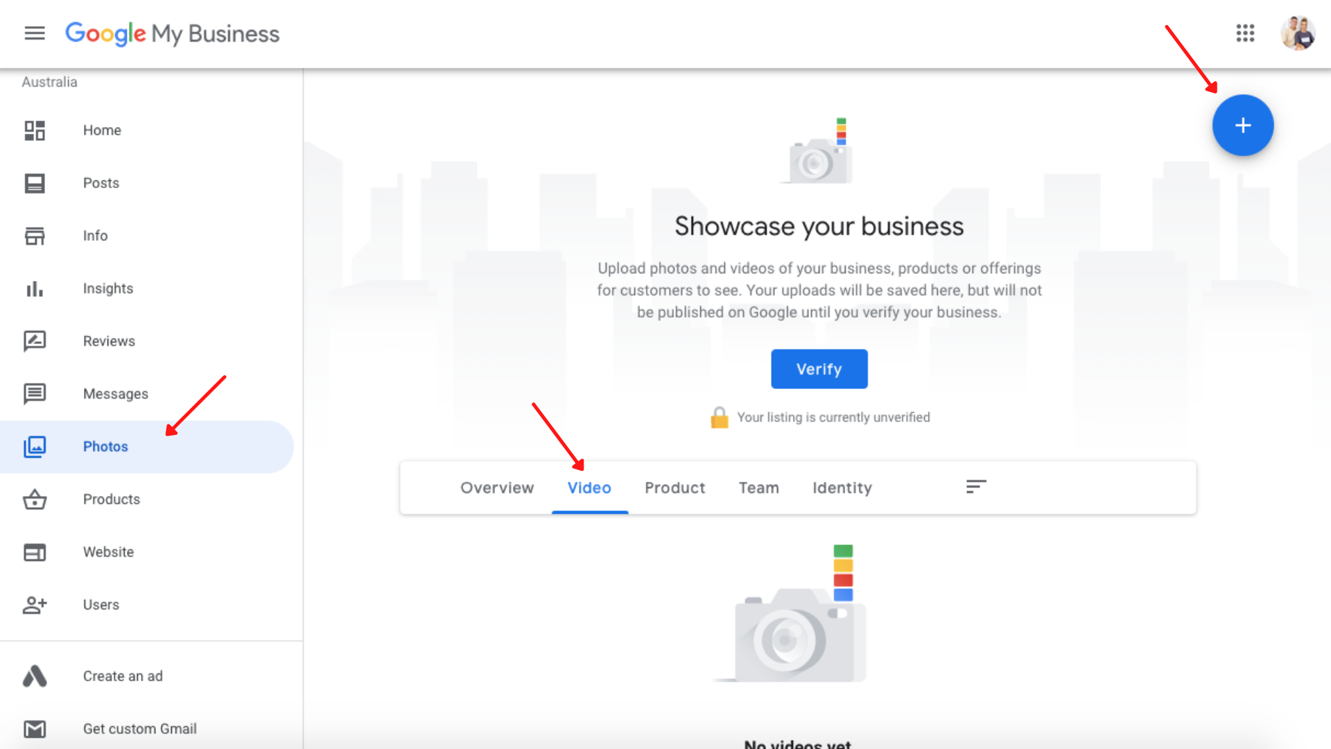 Google my Business Blog Screenshot 1-How to create a promo video for Google my Business listing-Clipchamp blog
