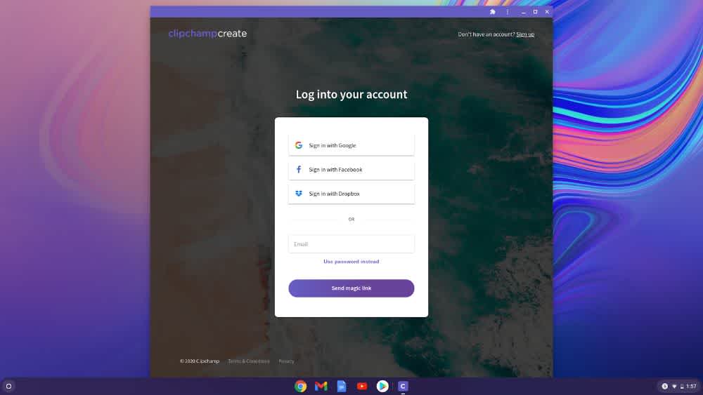 Clipchamp Chromebook 2