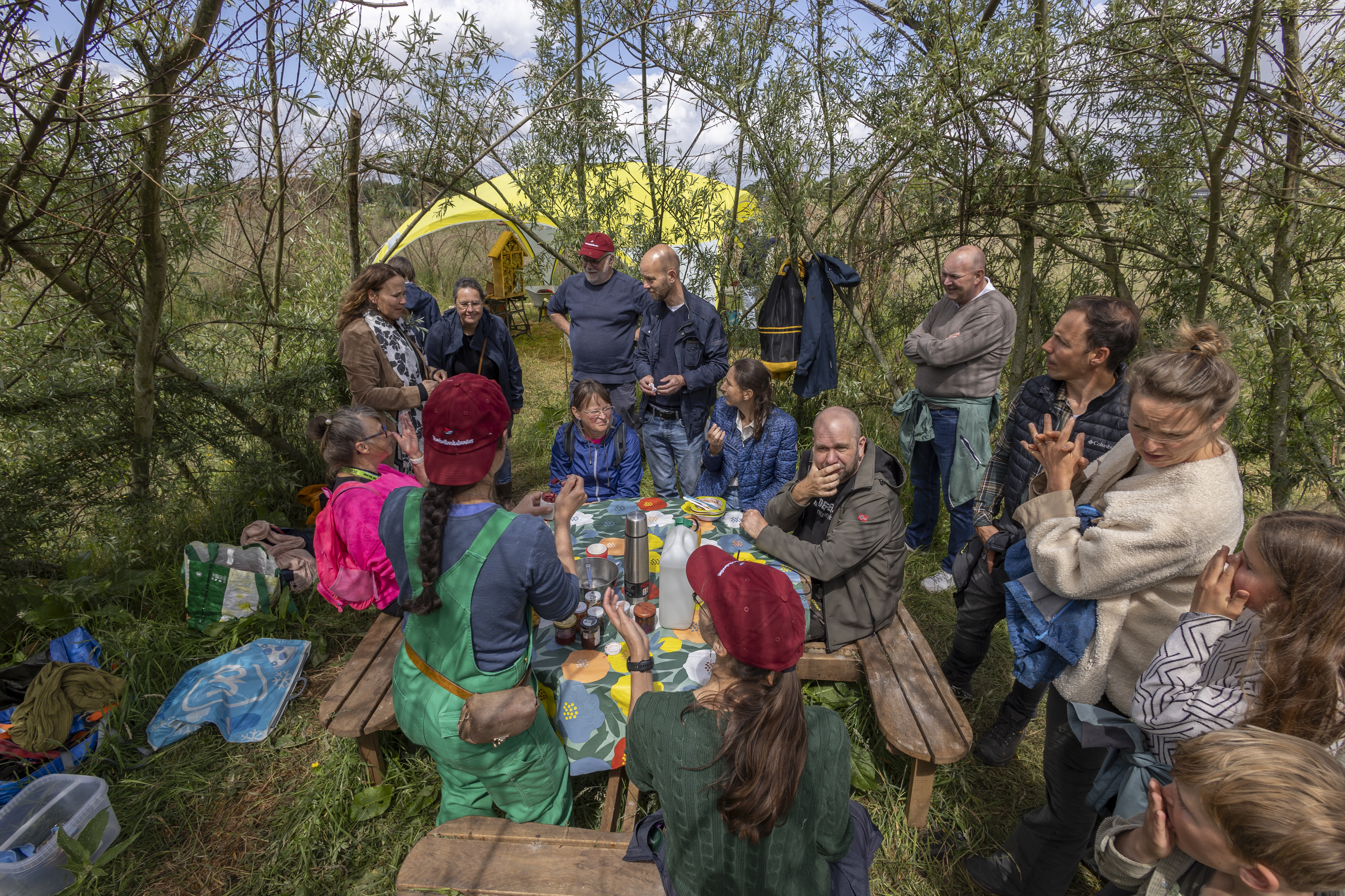 Geslaagde Open Dag bij Voedselbos de Haverleij met ruim 100 bezoekers (mei 2025)