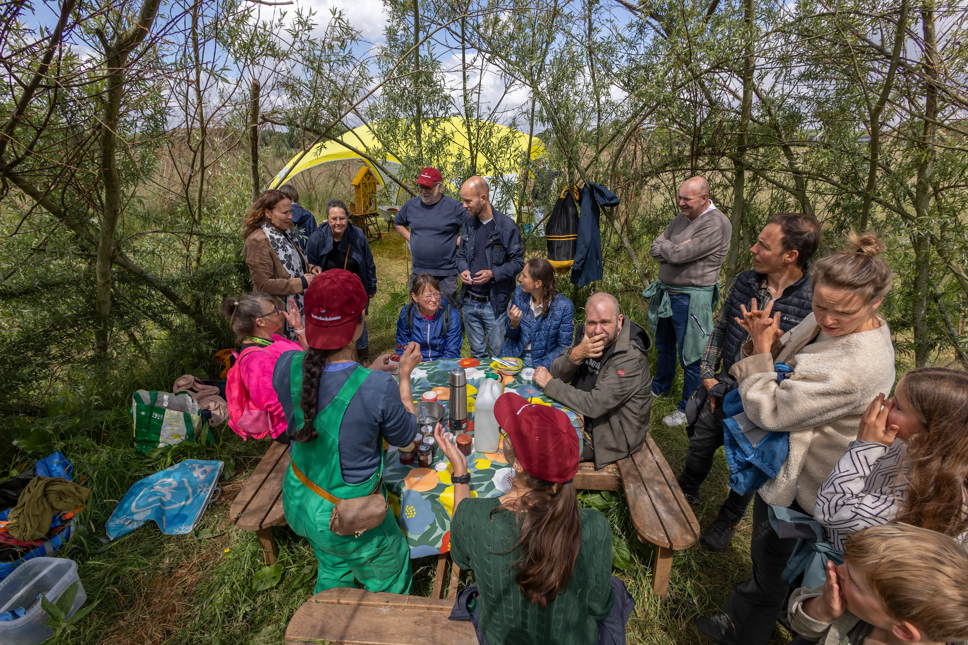 Geslaagde Open Dag bij Voedselbos de Haverleij met ruim 100 bezoekers (mei 2025)