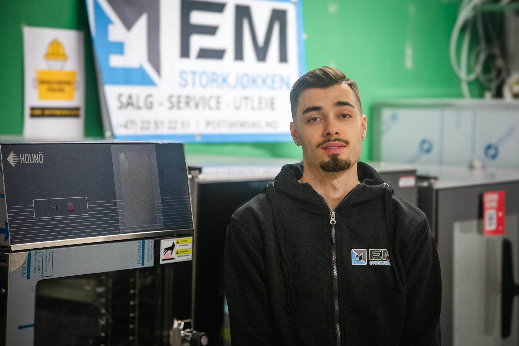 Halil Cinar fra EM Storkjøkken