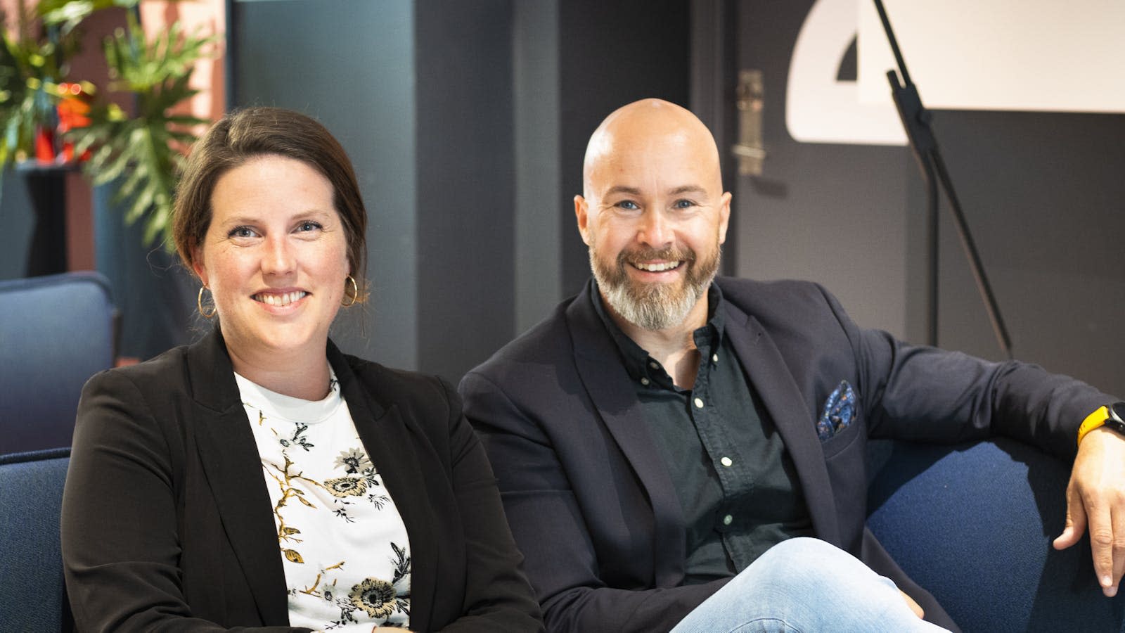 Marit Tryger Danielsen og Jan Arve Brendberg fra Personalhuset. Foto: Gina Næss Korslund