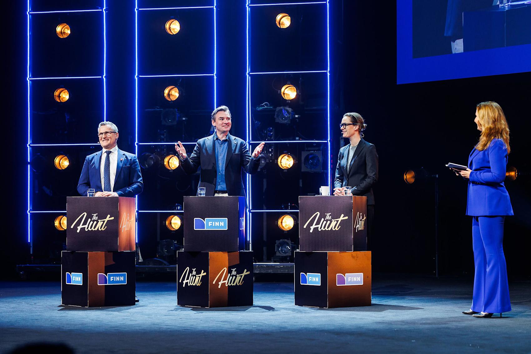 Politisk debatt på The Hunt