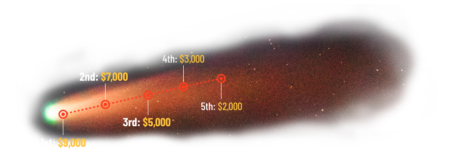 NASA Soho - banner comet