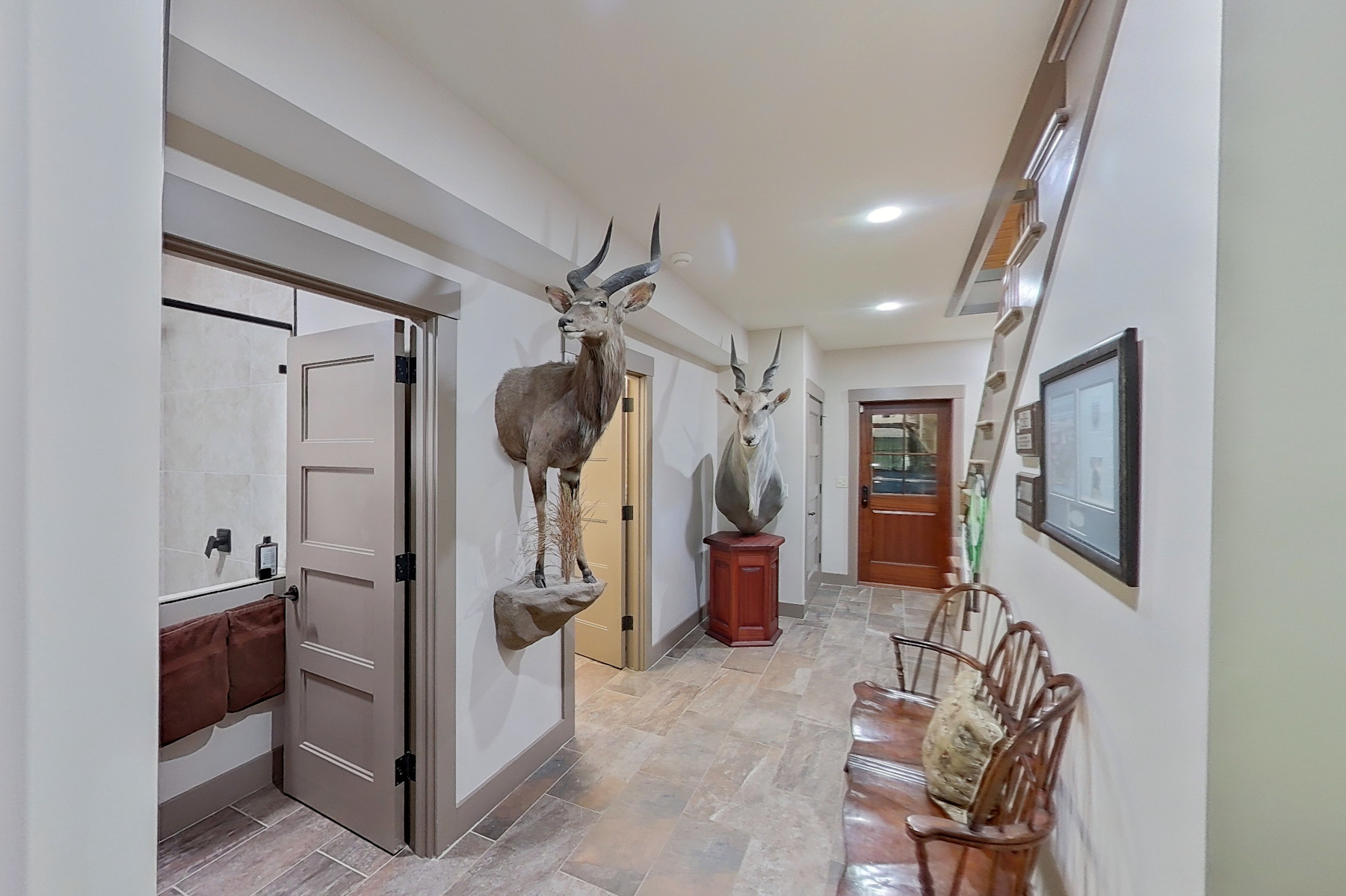 downstairs hall