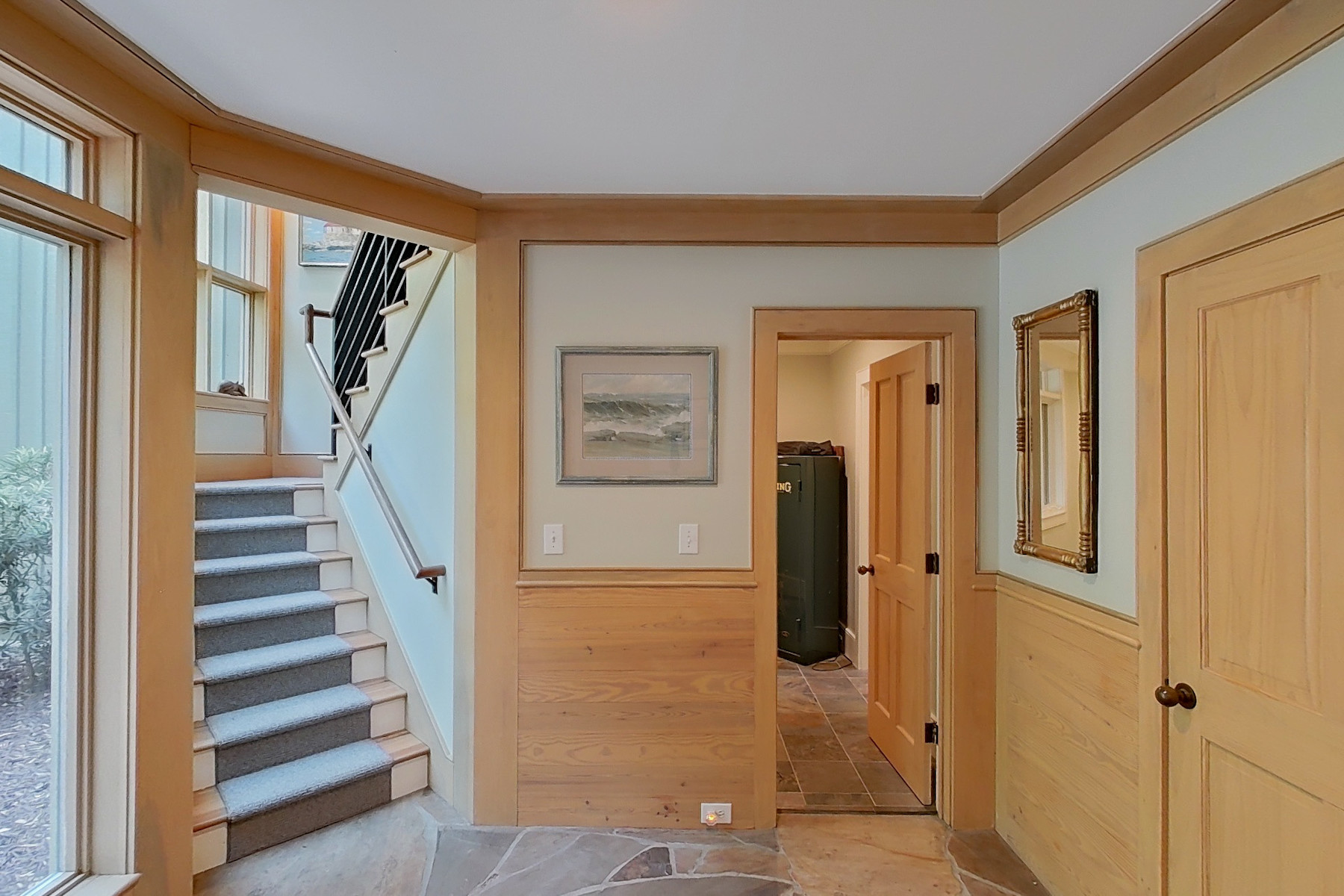 downstairs entrance