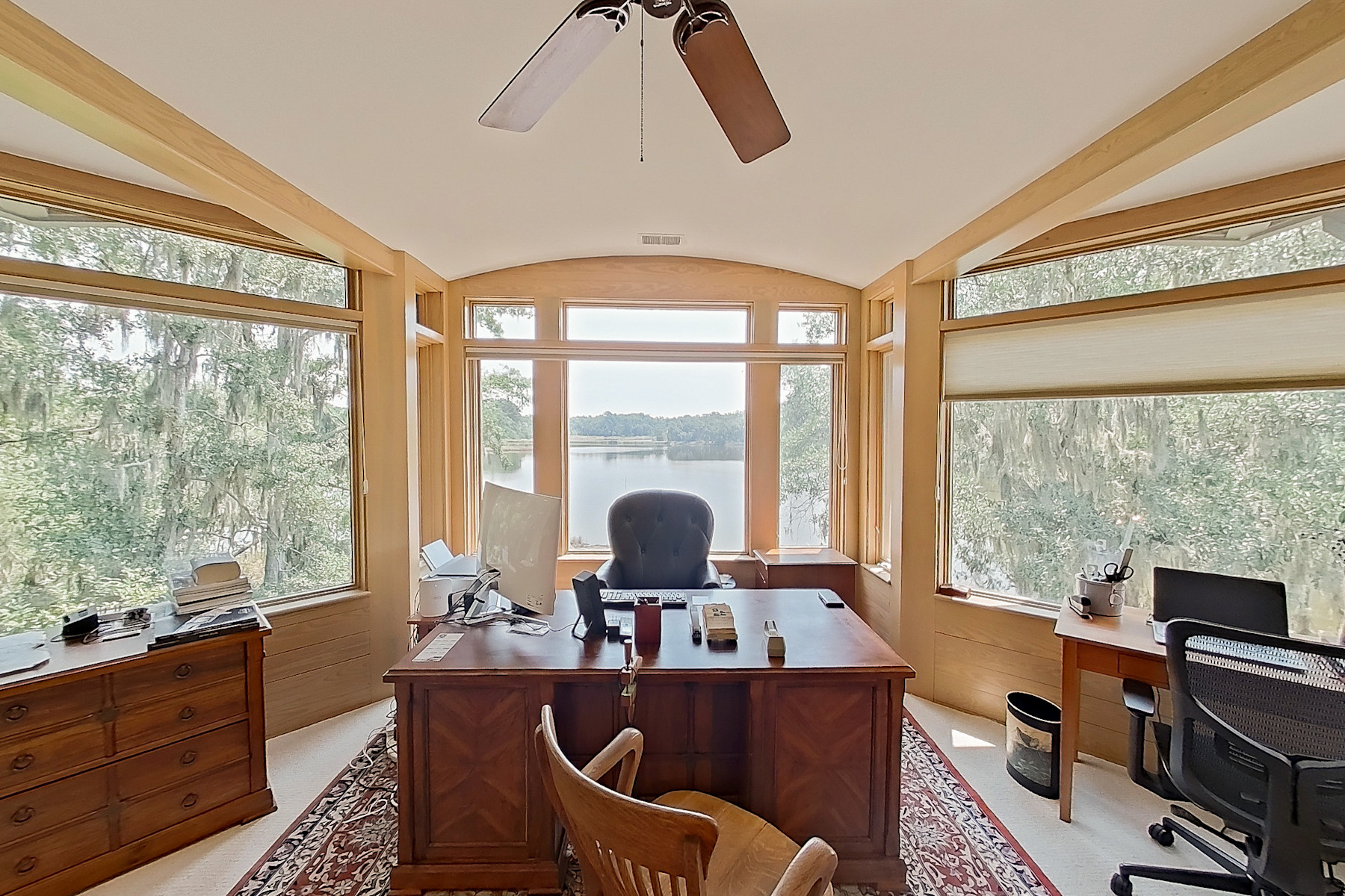 upstairs office