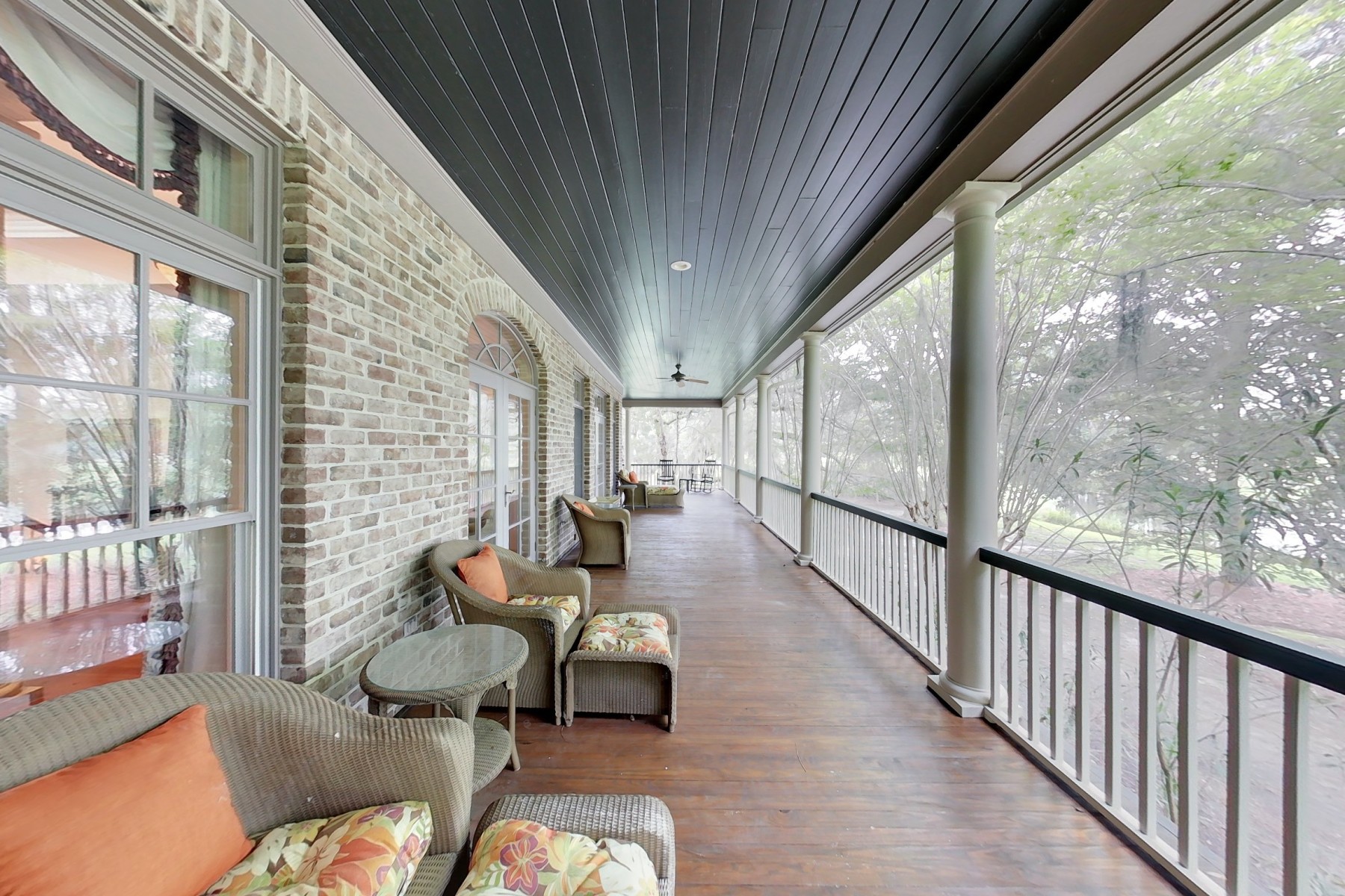 upstairs porch