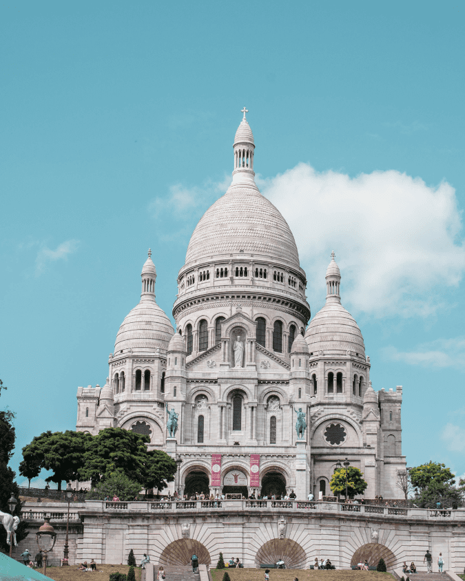 Fotos de París. Basílica del sagrado corazón.