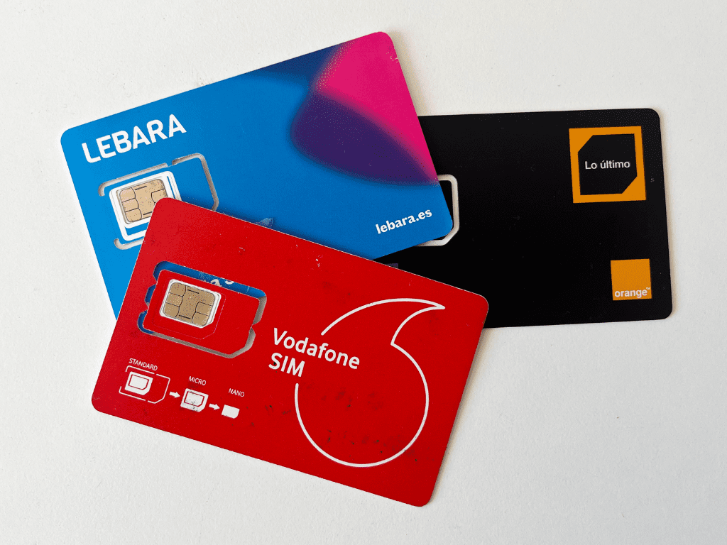 comprar sim cards. Tips para viajar a europa. Linaestadeviaje