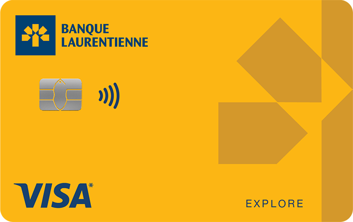 Carte de crédit Visa* EXPLORE Banque Laurentienne.