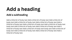 typography component