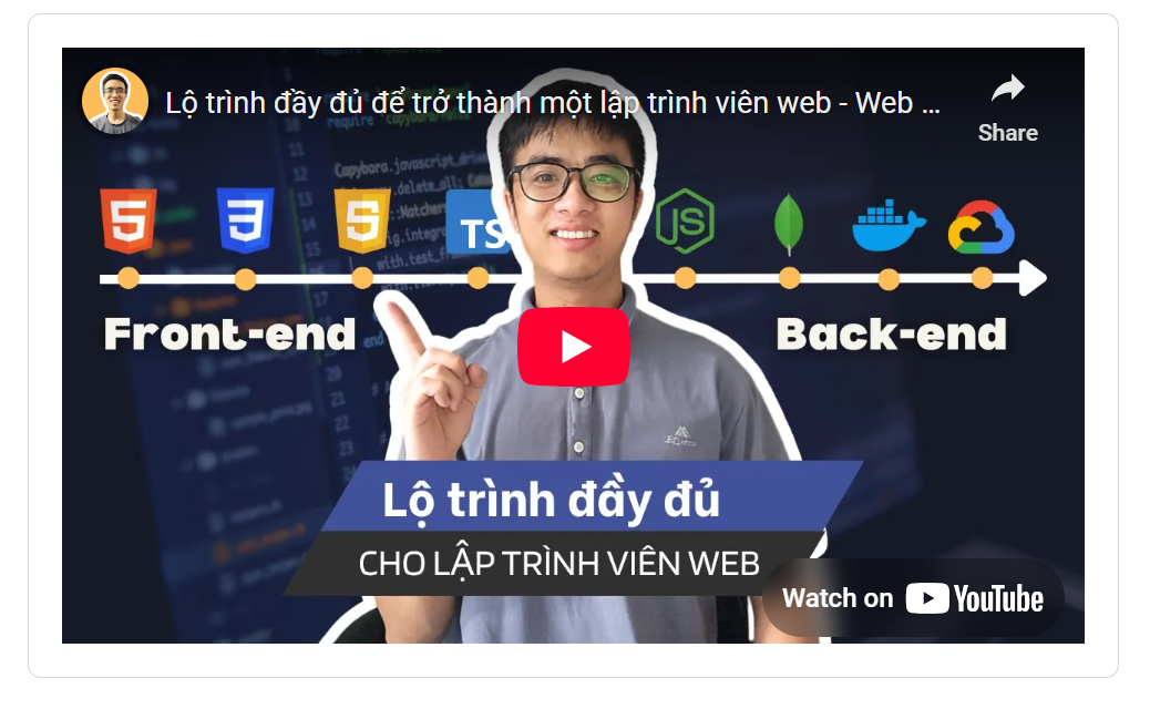 youtube video component