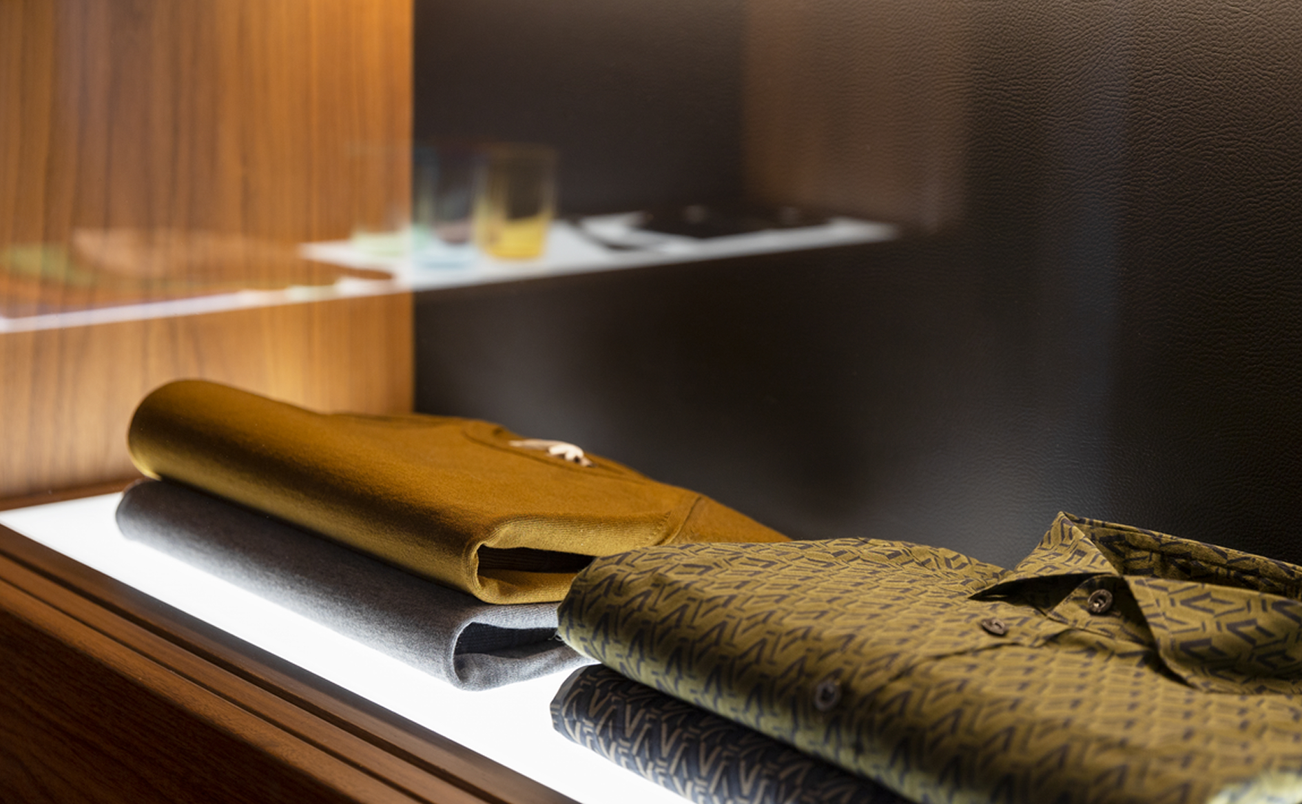 Curated shopping collection aboard the Amangati luxury charter yacht