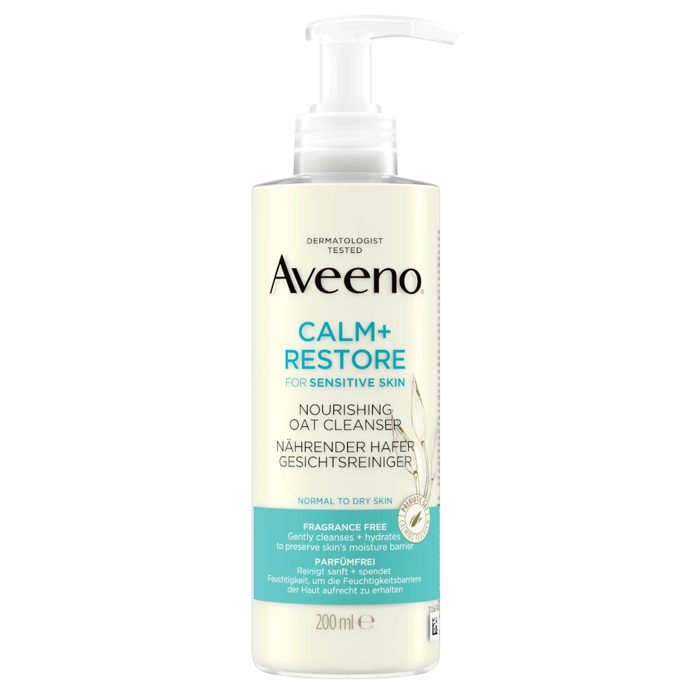 Aveeno®  Calm+Restore™ Čisticí pleťový gel s ovsem