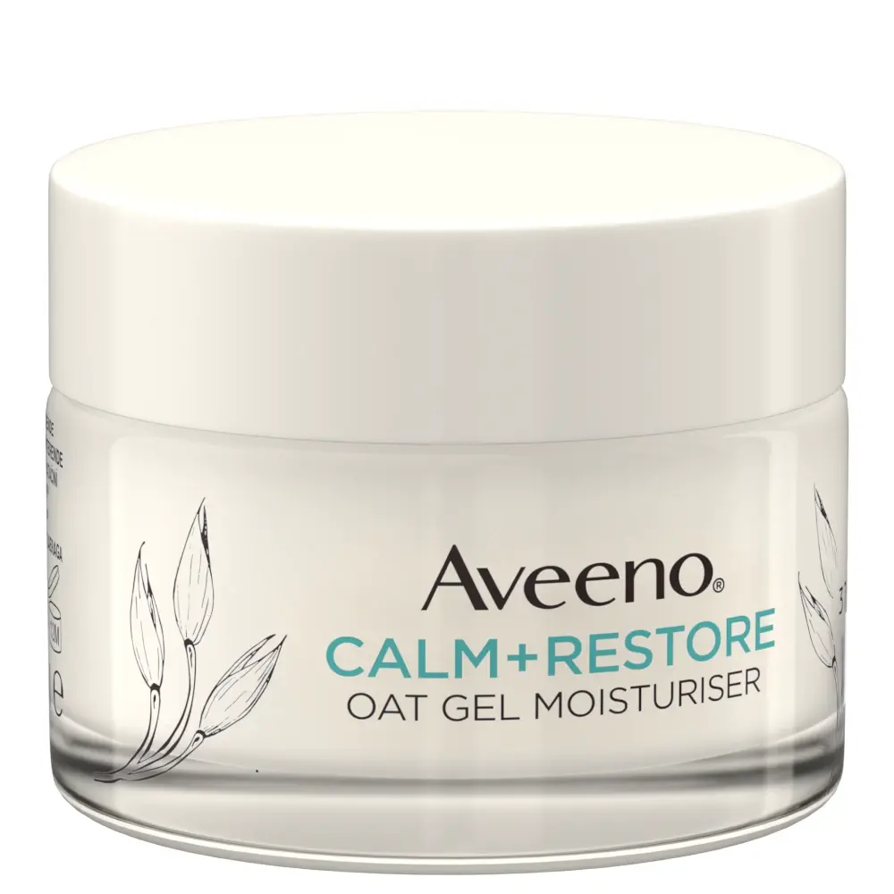 Aveeno® Calm+Restore™ Hydratační pleťový gel s ovsem, obrázek produktu přední strana