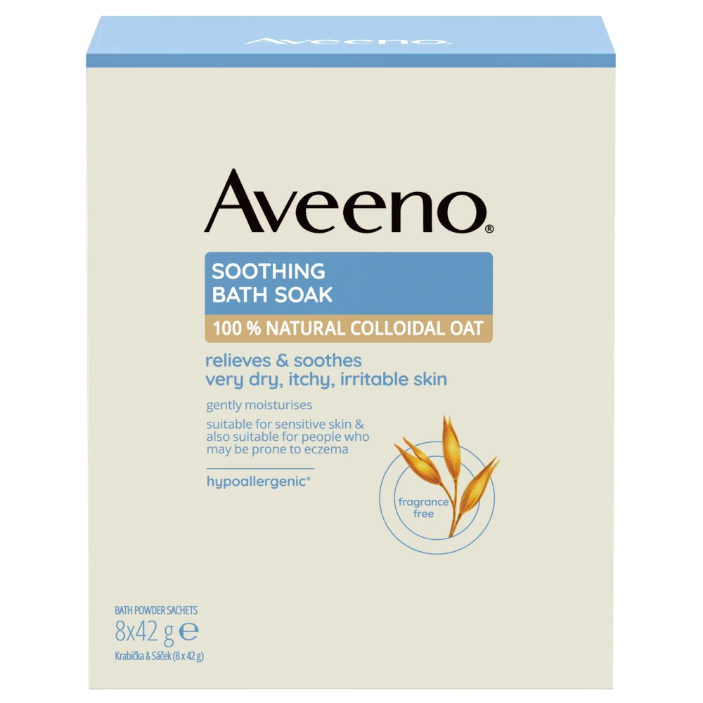 Aveeno®  Zklidňující ovesná koupel