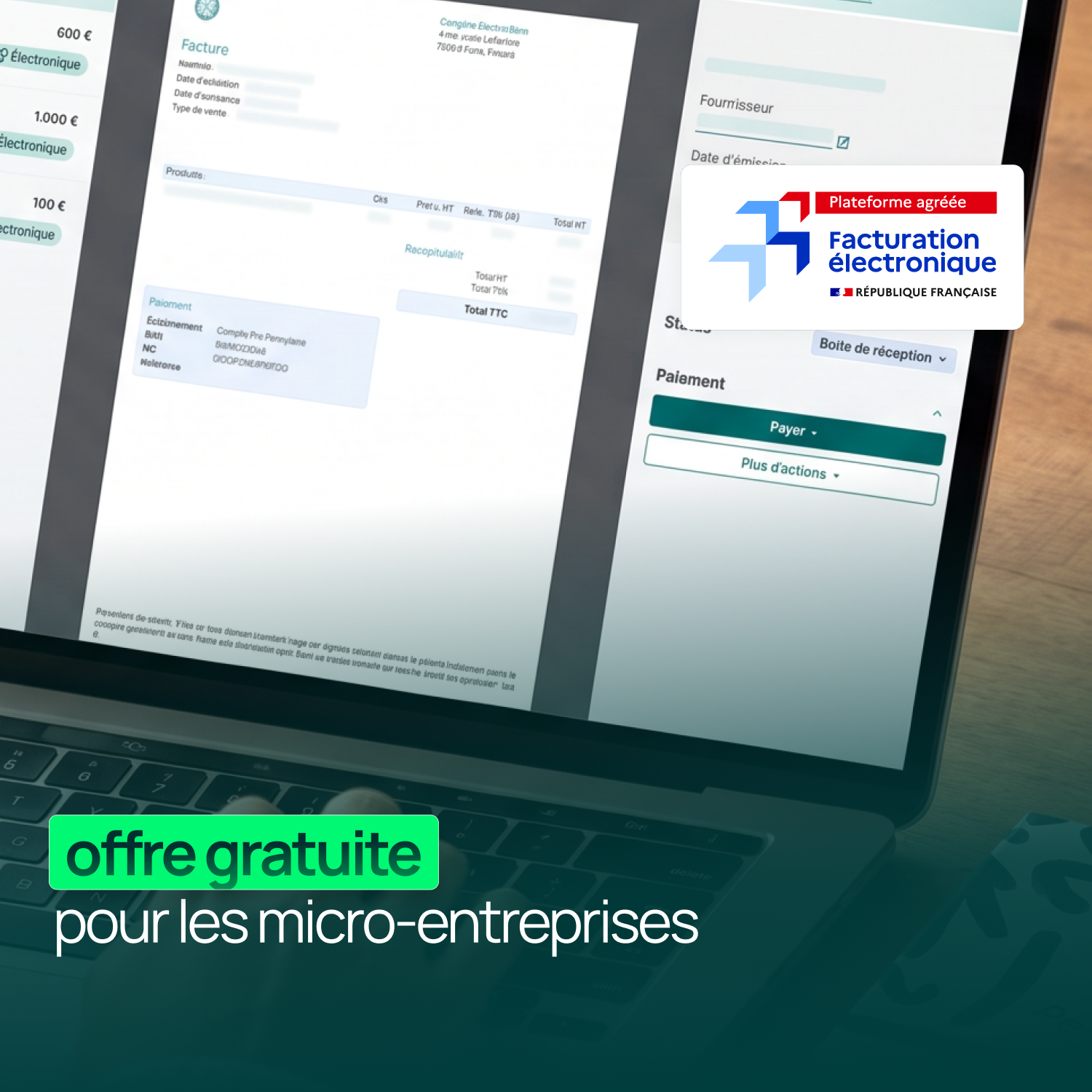Offre gratuite pour micro-entreprises RFE Pennylane