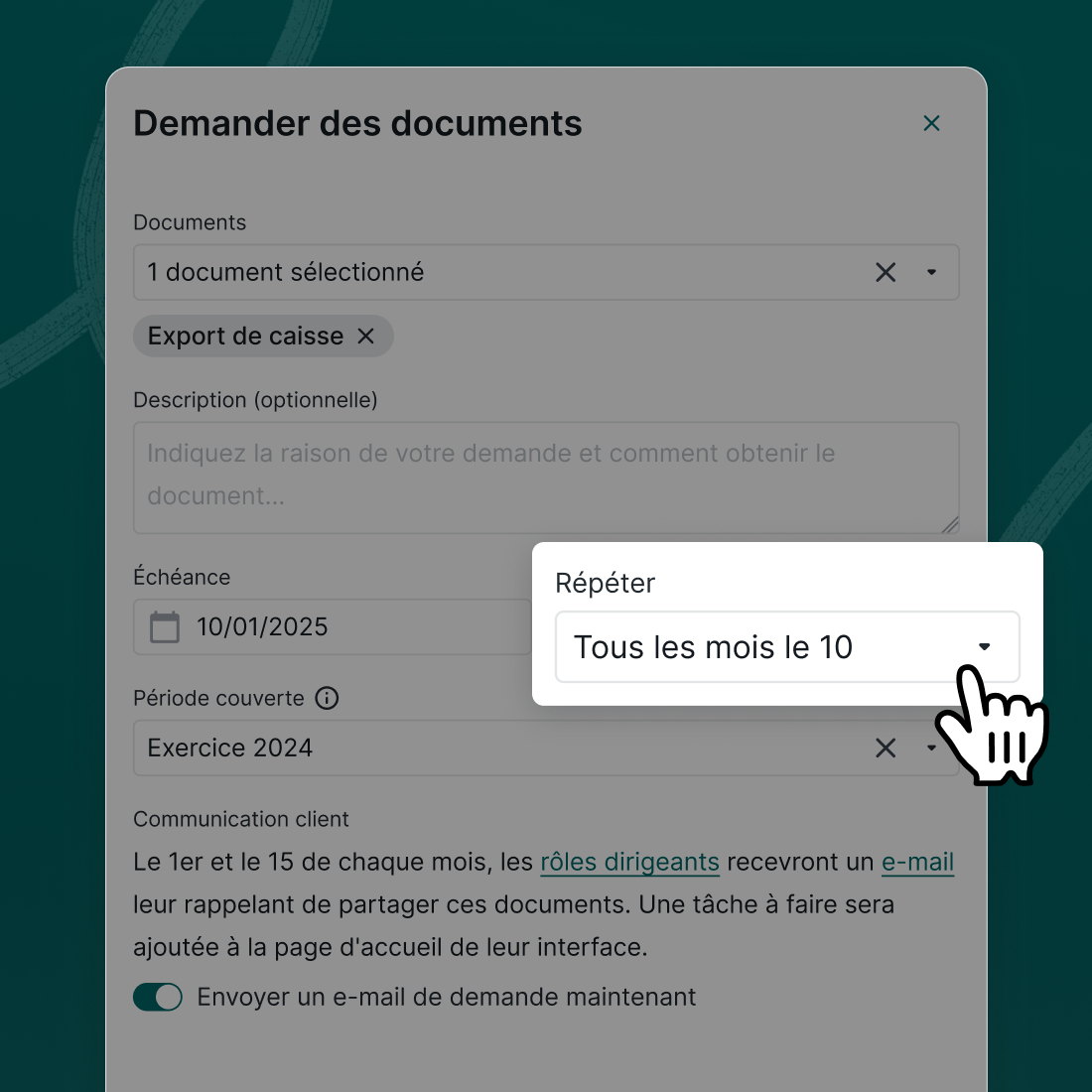 GED - Zoom sur les relances récurrentes