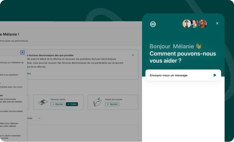 Support chat application