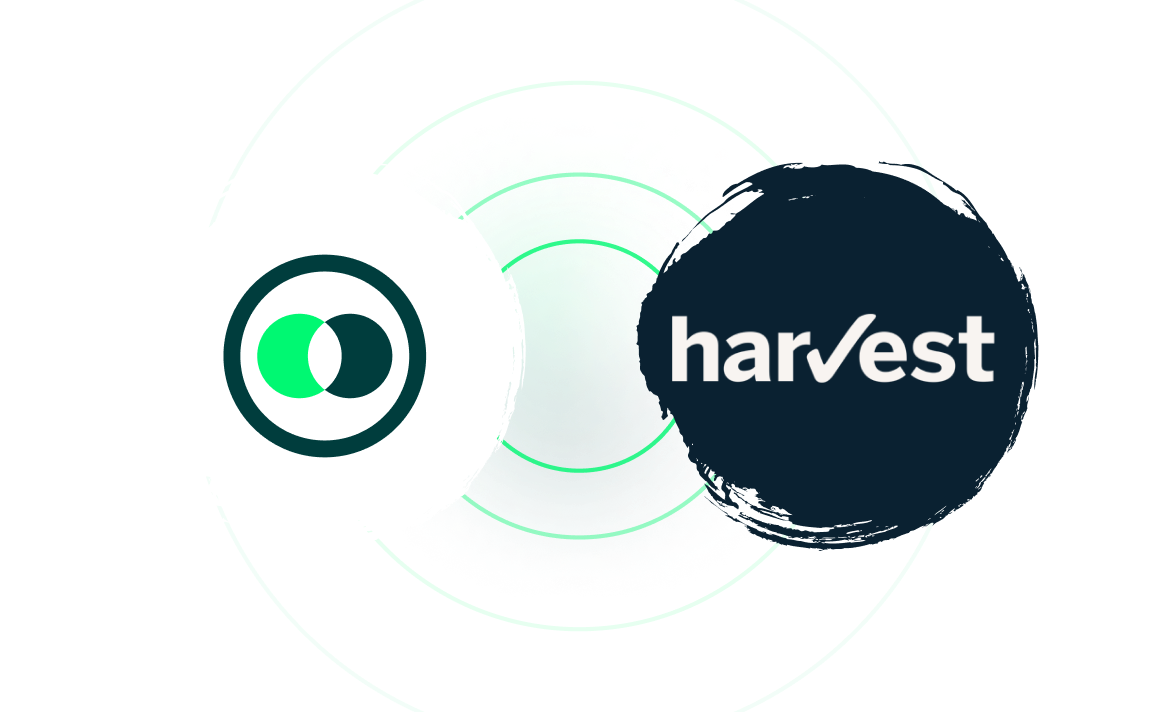 Harvest integration - landing page beta 