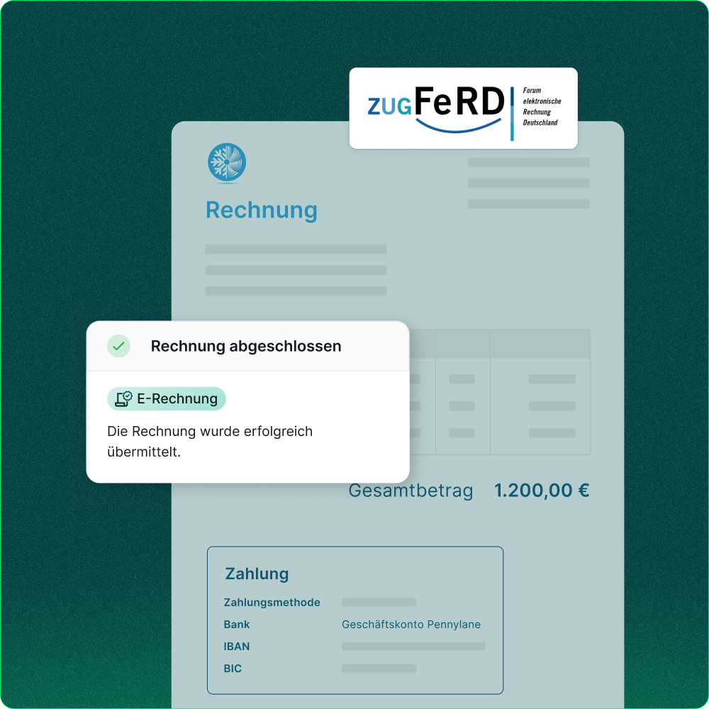 E-Rechnung Banner Germany
