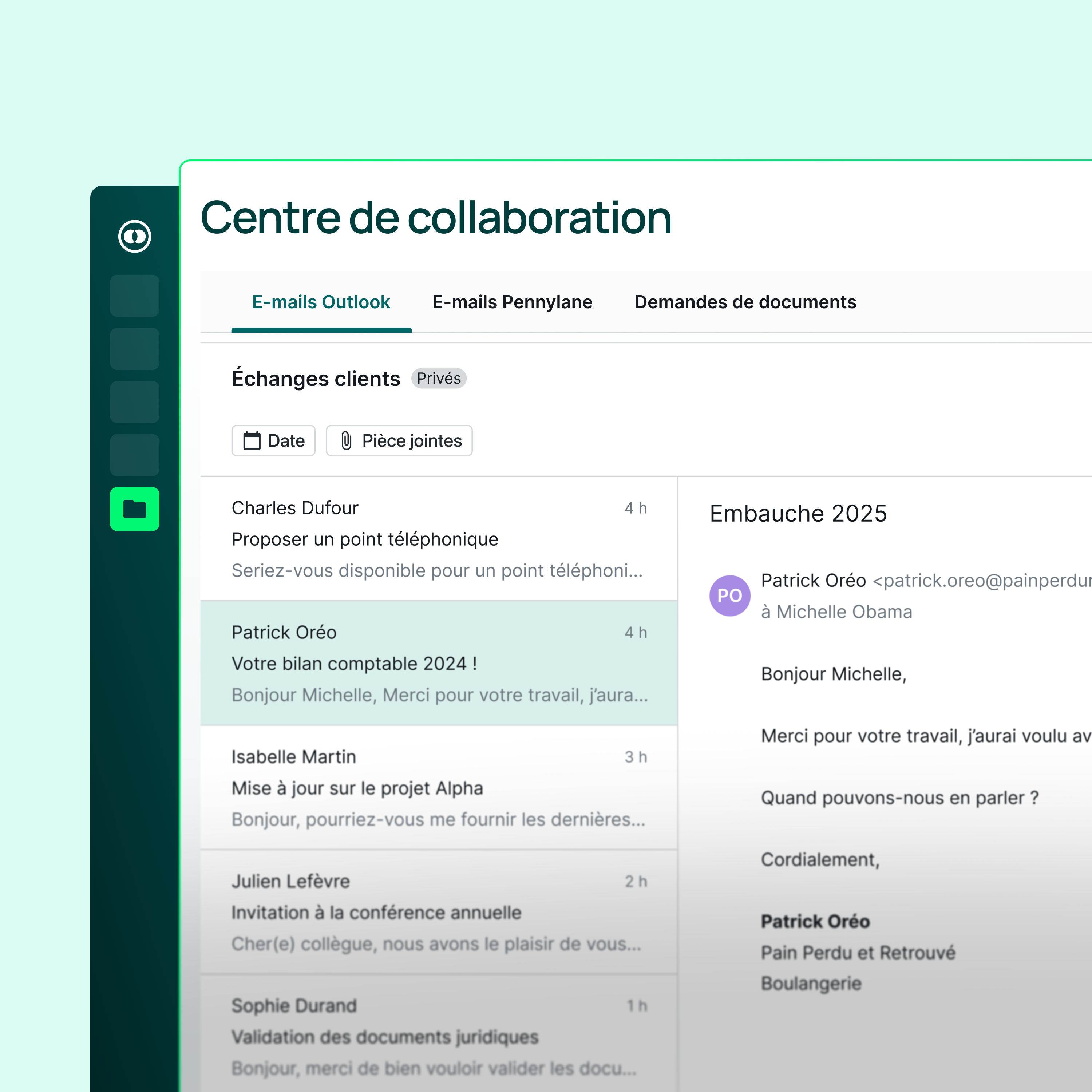 page produit cab Header CRM & Portail