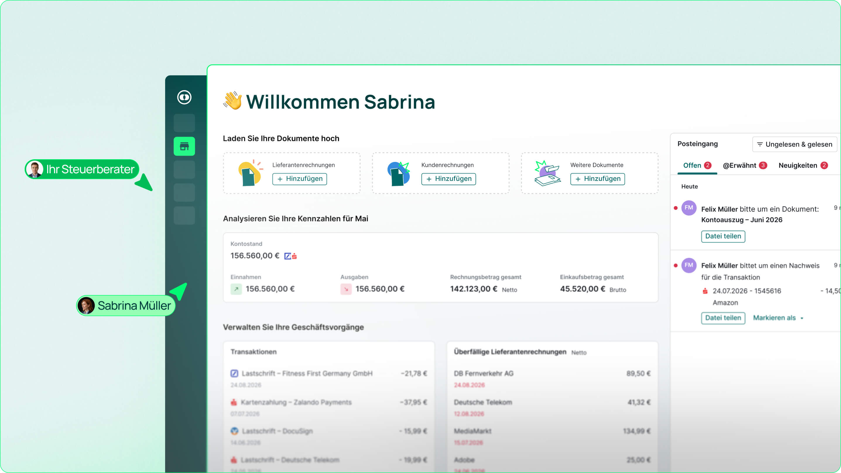 Germany – Dashboard Unternehmen