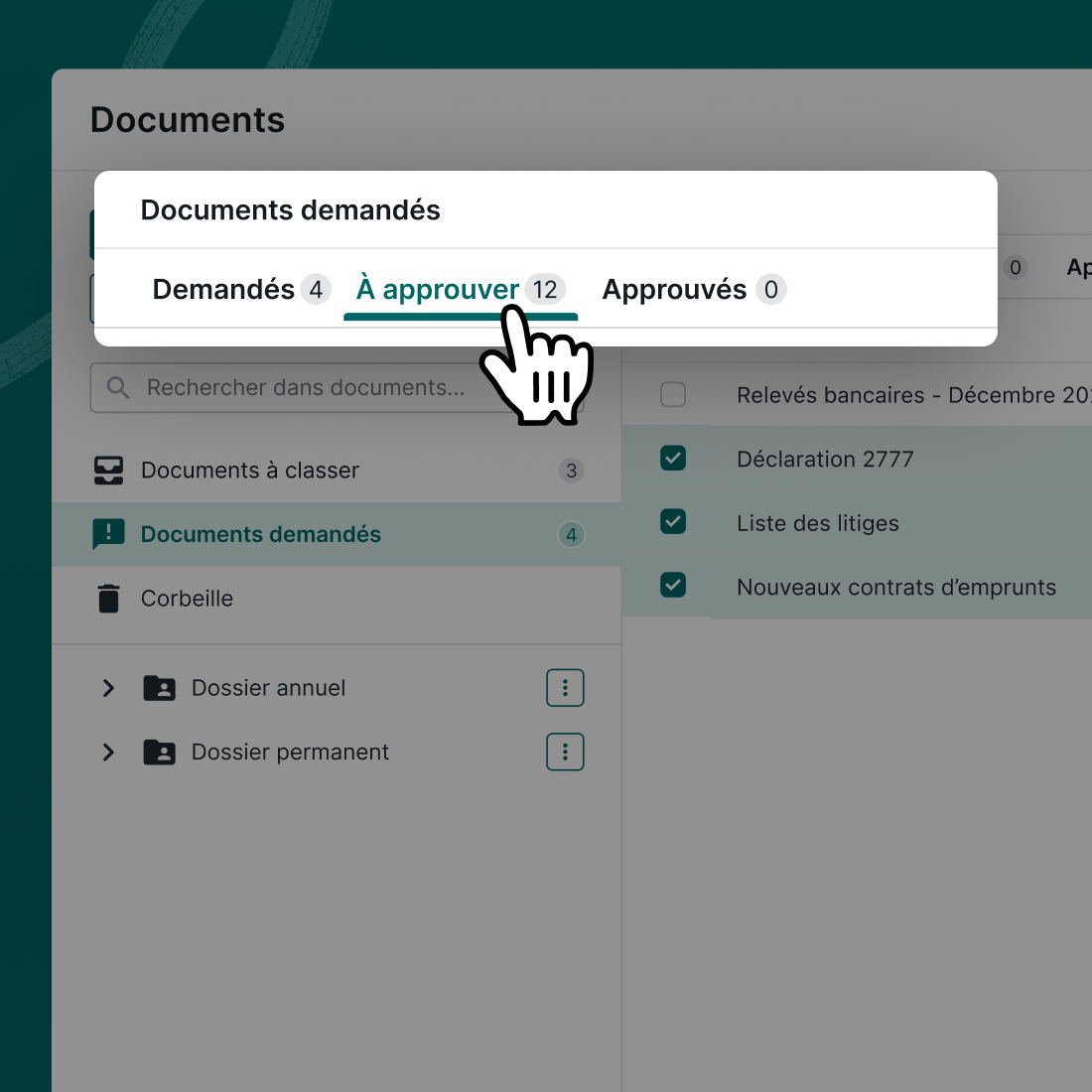 GED - Documents à approuver