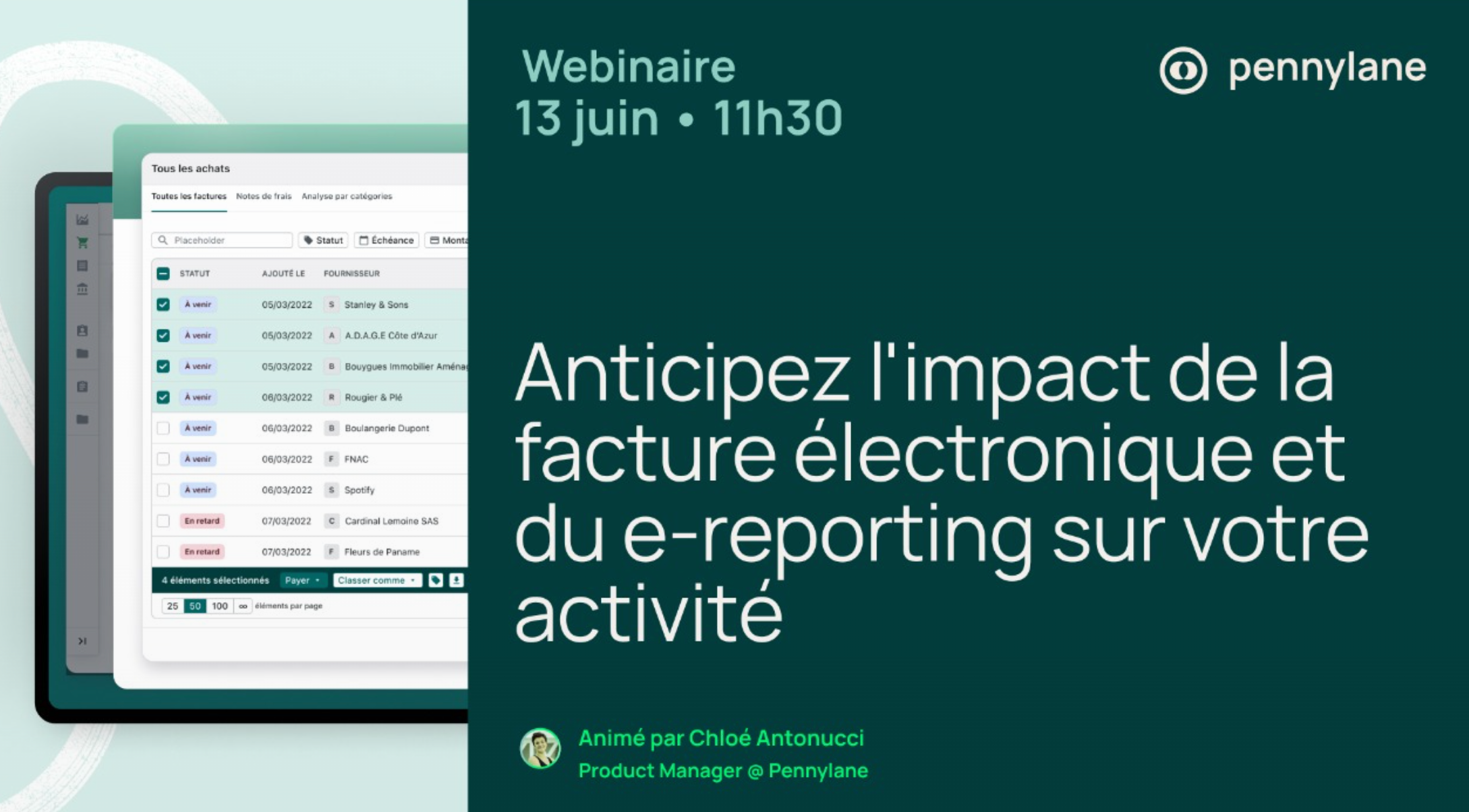 Webinaire facture électronique PME 