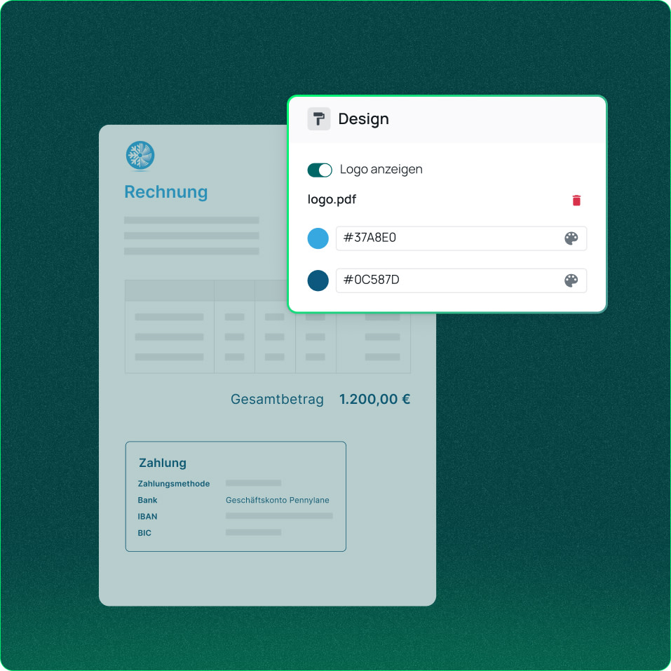 Germany, Rechnungsdesign Editor