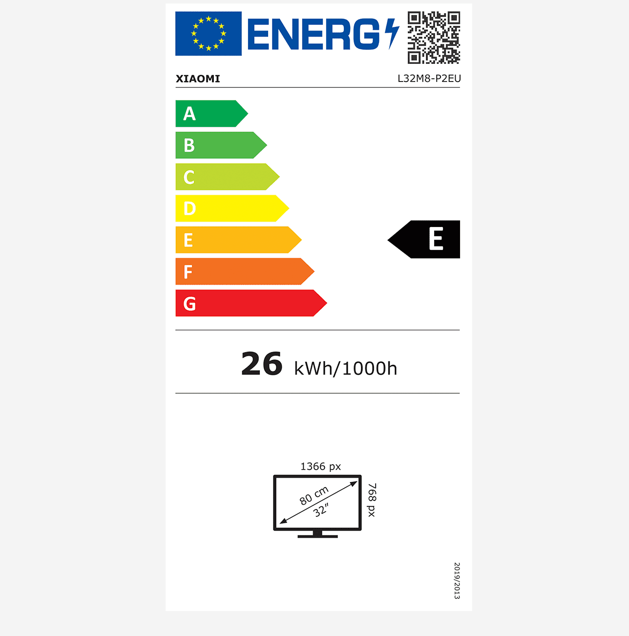 Ecorating - TV A 32" LED 4K