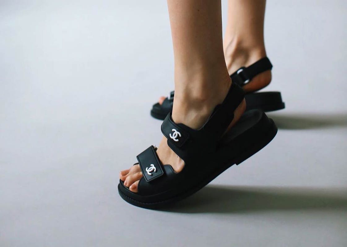 Top 43+ imagen chanel sport sandals