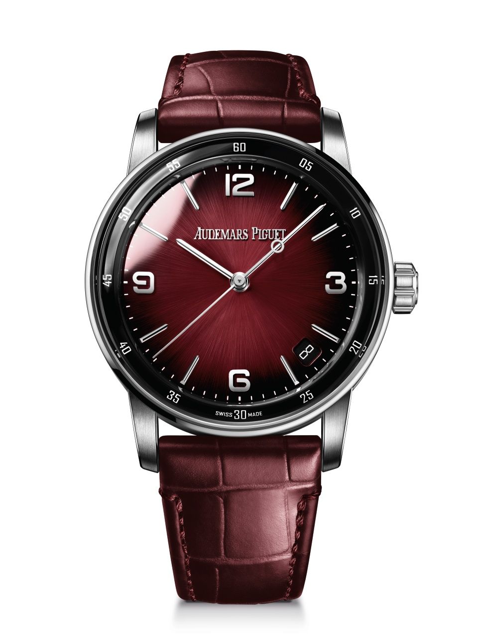 Mẫu đồng hồ code 11.59 với dây đeo da cá sấu may thủ công là một trong những sản phẩm được yêu thích và đánh giá cao từ Audemars Piguet. Ảnh: Esquire