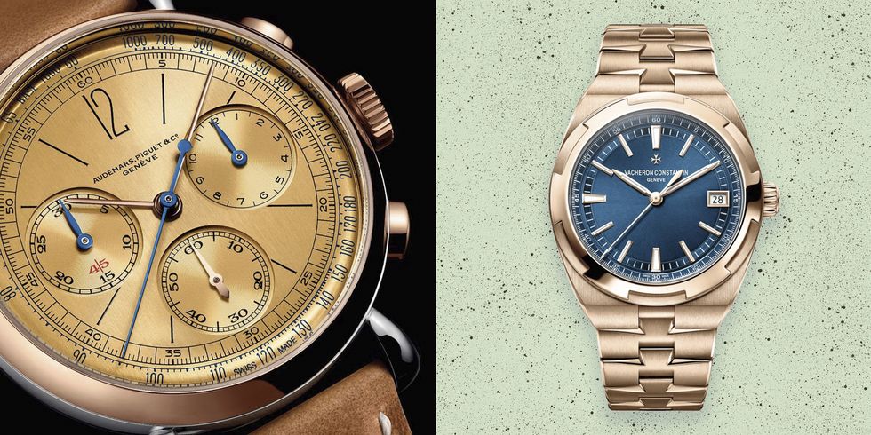 Những chiếc đồng hồ từ các thương hiệu cao cấp Thụy Sỹ luôn khiến giới mộ điệu ao ước sở hữu. Ảnh: Esquire