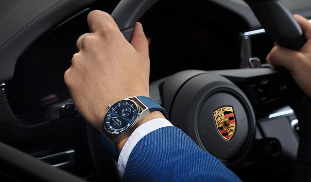 Chiếc đồng hồ đầy vẻ sang trọng và lịch lãm từ Porsche. Ảnh: Time and watches