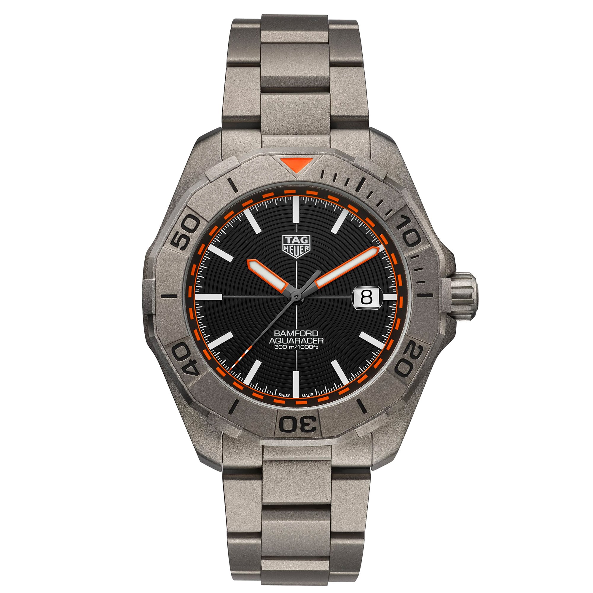 Chiếc đồng hồ TAG Heuer Aquaracer Bamford Limited Edition đặc biệt. Ảnh: Hodinkee