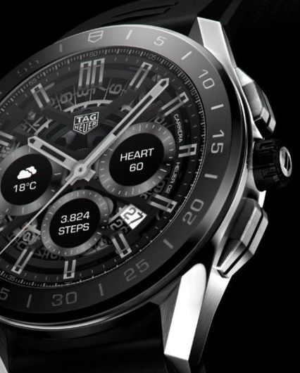 Tag Heuer Connected là đồng hồ thông minh thế hệ thứ ba của Tag Heuer, có thiết kế tinh tế và được trang bị nhiều tính năng hơn. Ảnh: TAG Heuer