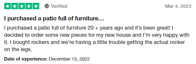 Wicker Warehouse review