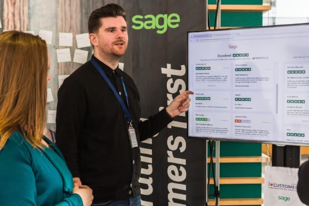 Sage's customer-centric culture Sage's customer-centric culture