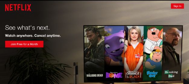 Netflix screenshot Netflix screenshot