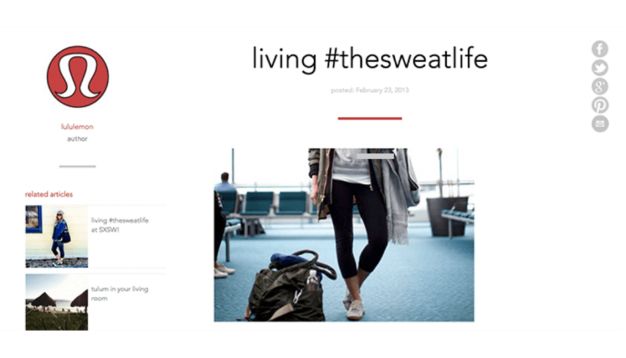Screenshot from Lululemon Instagram lululemon-instagram-screenshot