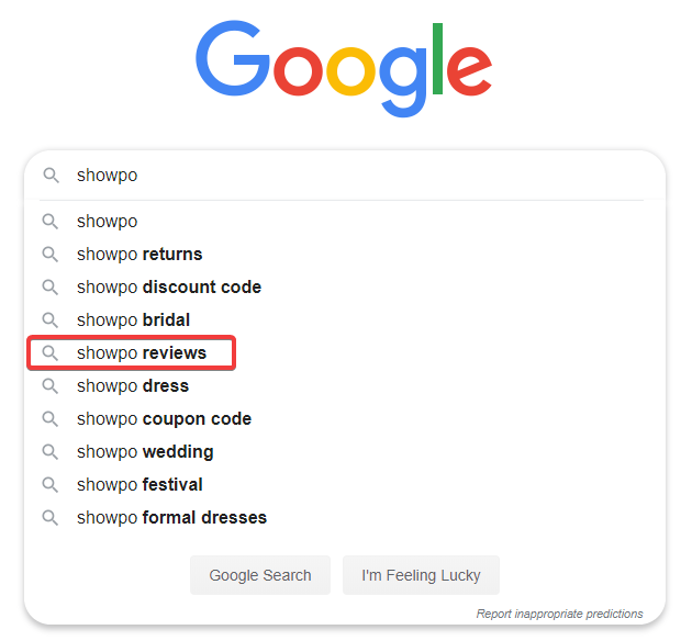 Google searches