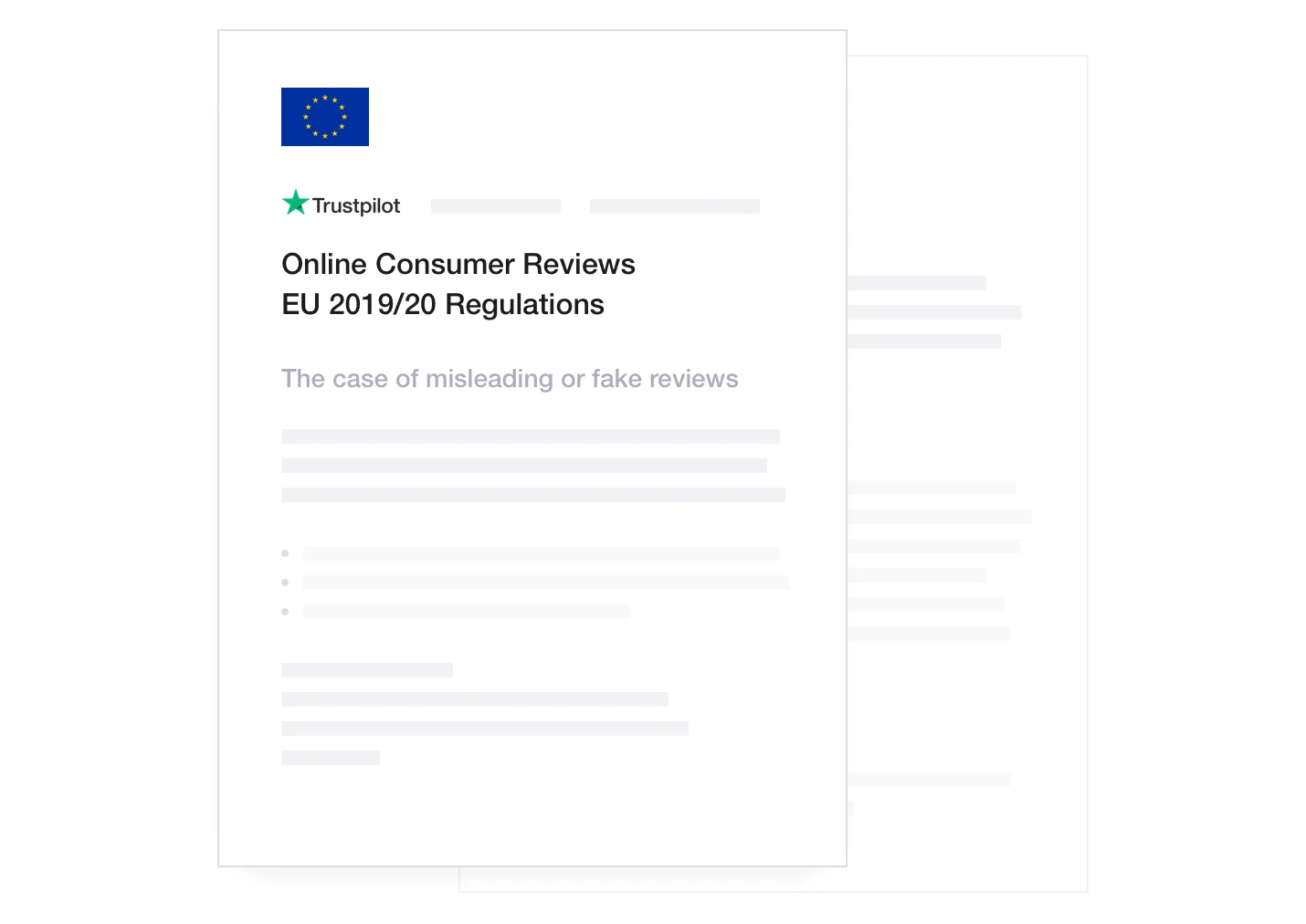 Trustpilot compliance to EU Regulations