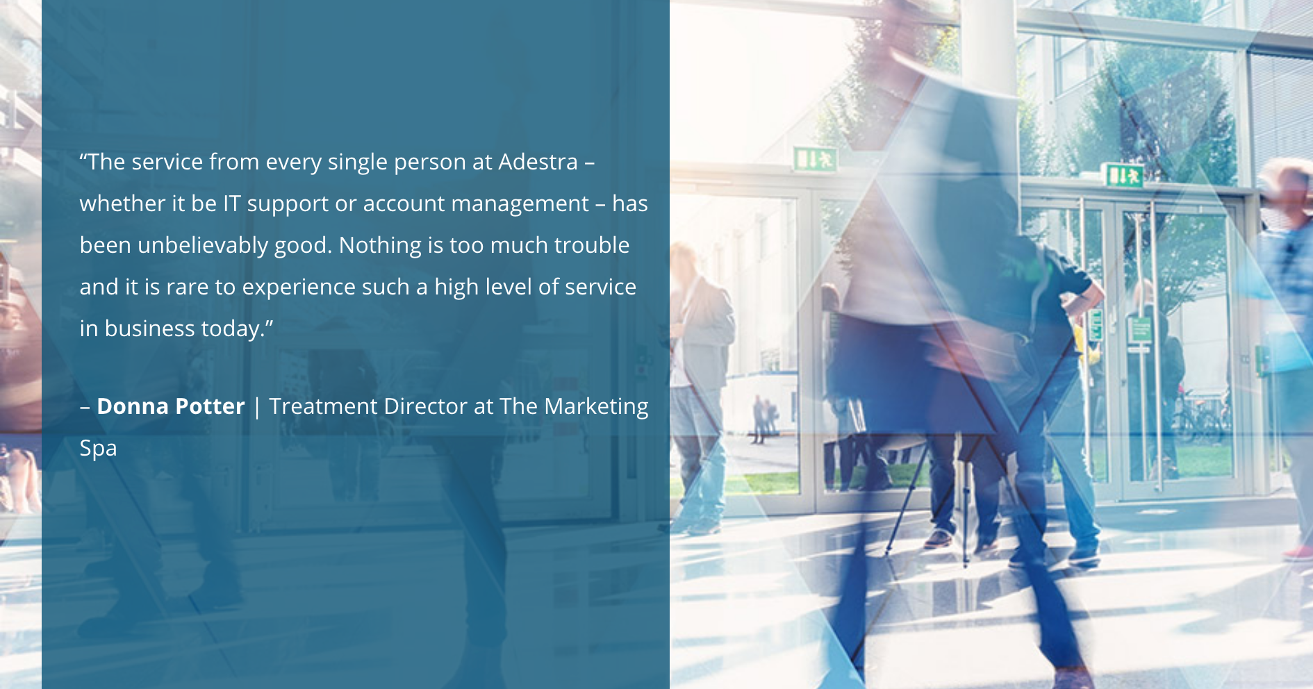 Adestra - Donna Porter quote