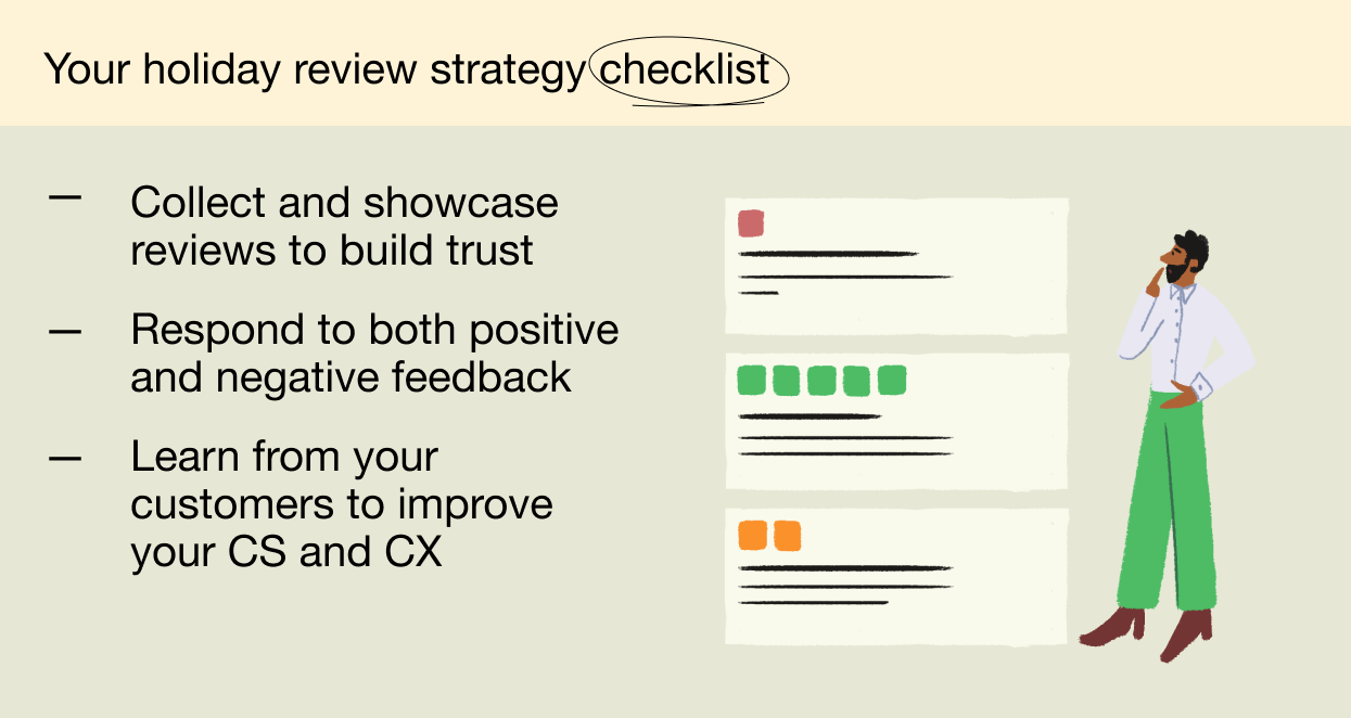 your holiday review strategy checklist