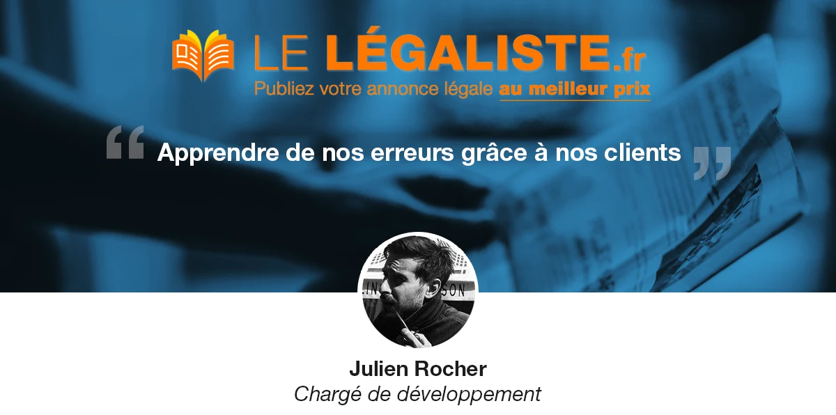 Le légaliste cas client