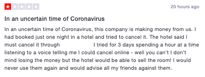 Bewertung Coronavirus 1