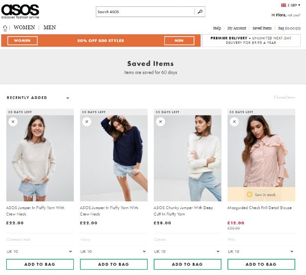 Asos - blog